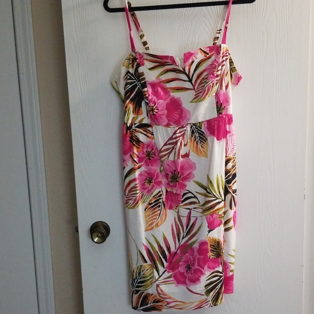 Torrid Hawaiian skater dress size 18